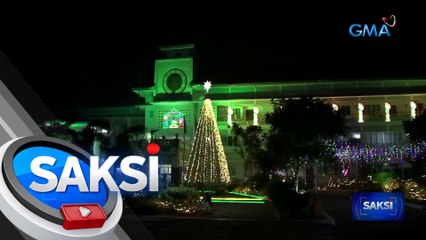 Mga Christmas decoration at artificial snow, instant atraksyon ngayon sa Cavite City | Saksi