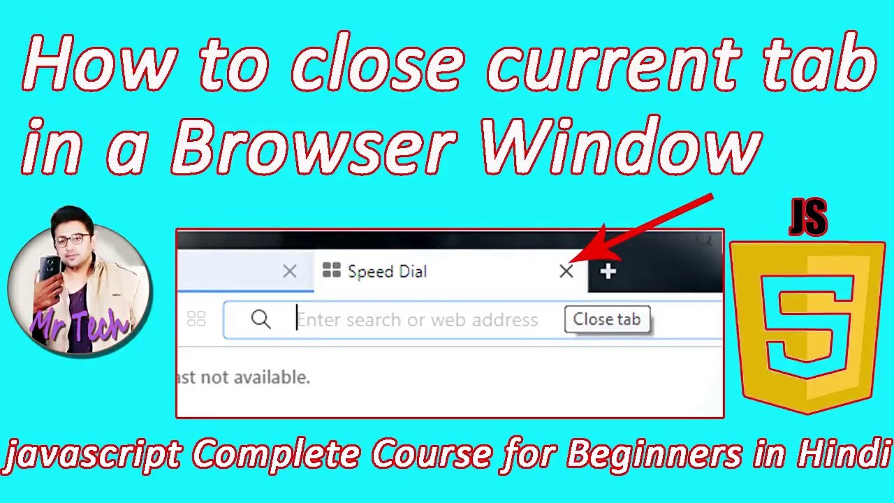 How to Close a Browser Tab with javascript | javascript tutorial for ...