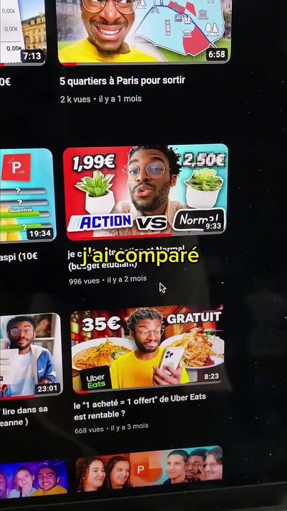 je fais des vidéos pour impacter la vie quotidienne des étudiants 