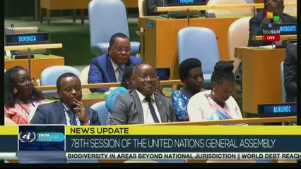 President of Burundi calls for world peace and a world of solidarity