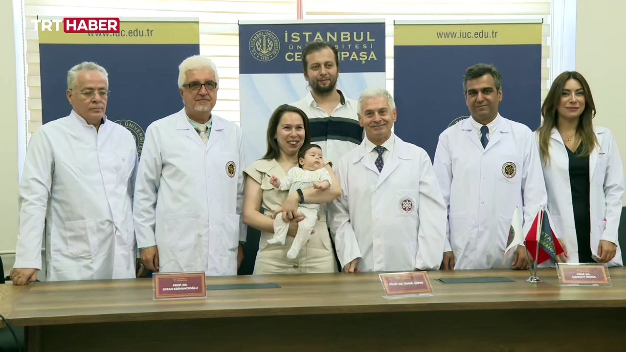 Güneş bebek tıp dünyası ve ailesine 'Güneş' gibi doğdu