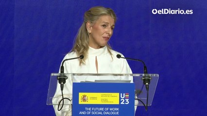 Yolanda Díaz: “El Gobierno del señor Sánchez seguirá siendo tan social como en la pasada legislatura”