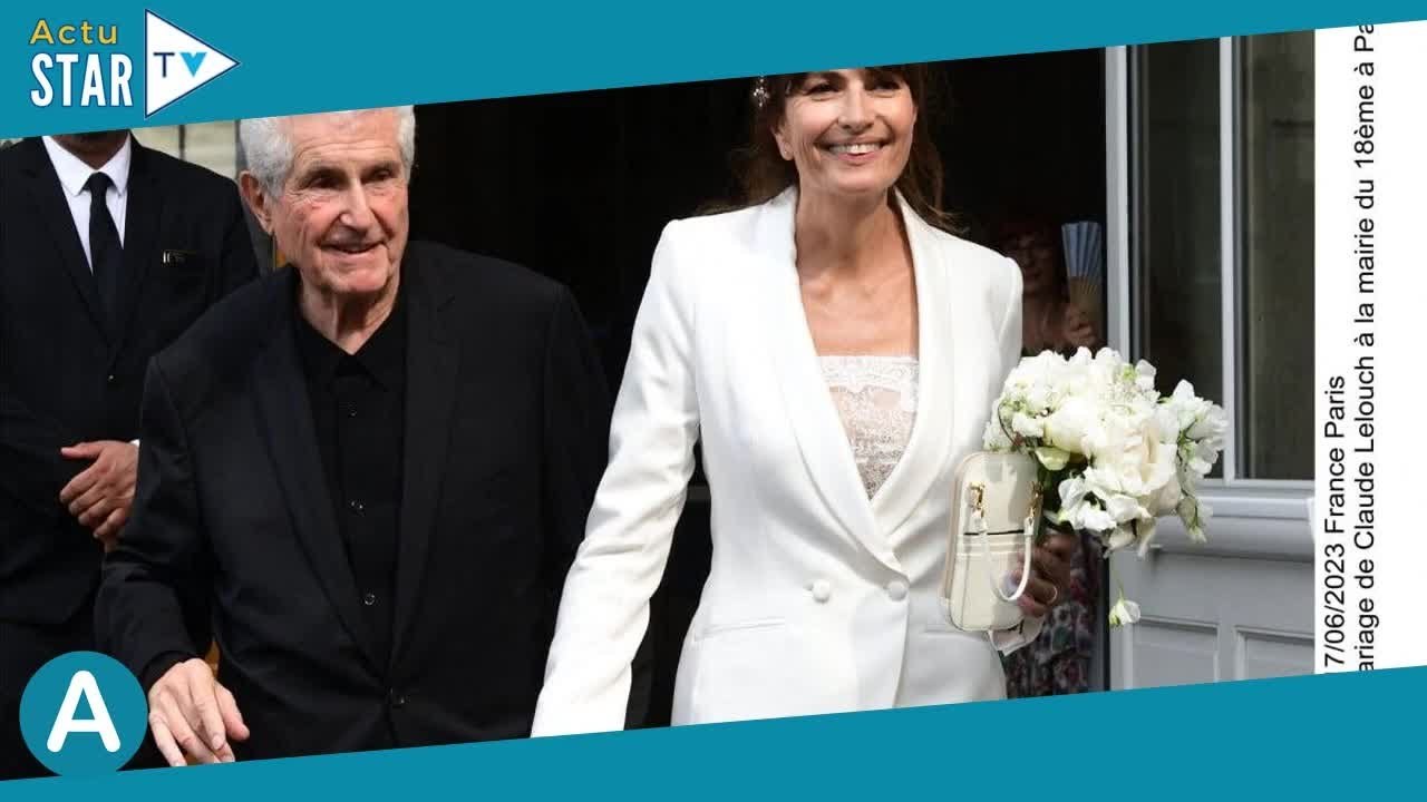 Claude Lelouch marié à 85 ans  sa fille Salomé réconciliée avec la cérémonie qu'elle jugeait ringa