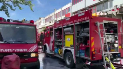 Bağcılar'da çıkan yangında bir kişi hayatını kaybetti