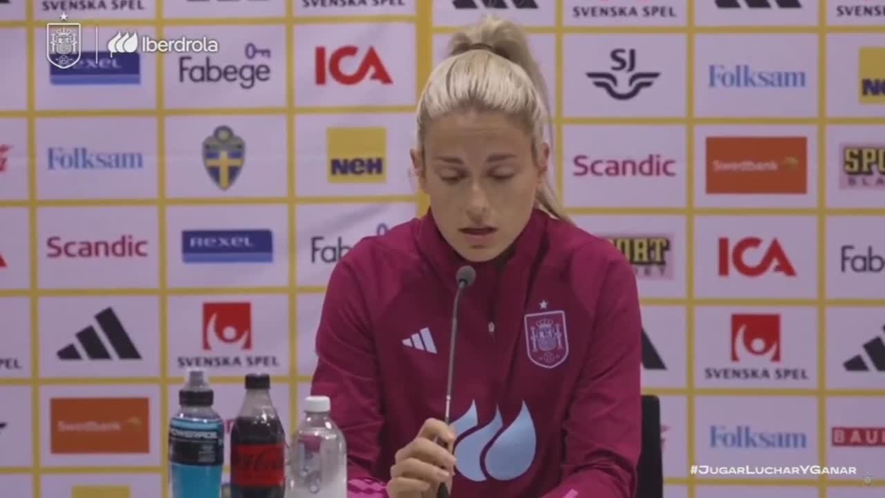 Rueda de prensa de Alexia Putellas íntegra