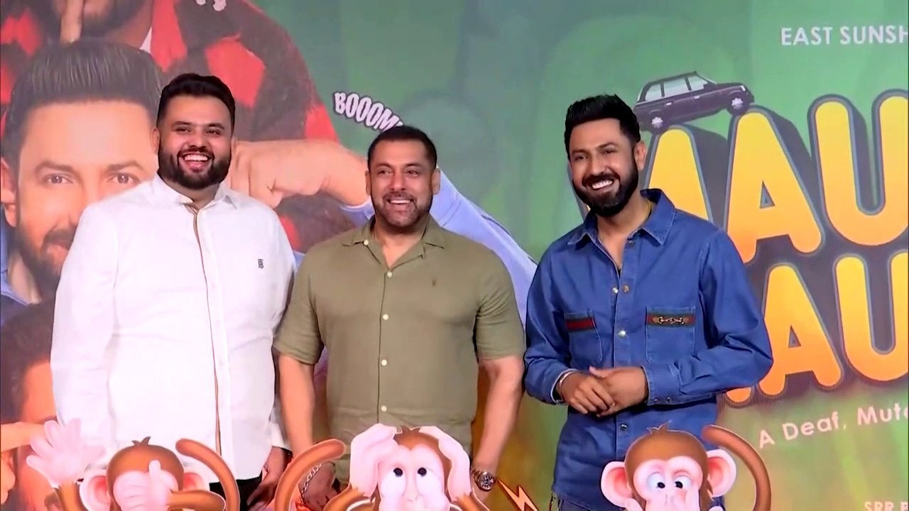 Salman Khan at Trailer Launch of Movie Maujaan Hi Maujaan