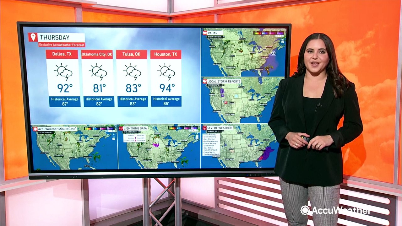 Severe storms to rattle central US