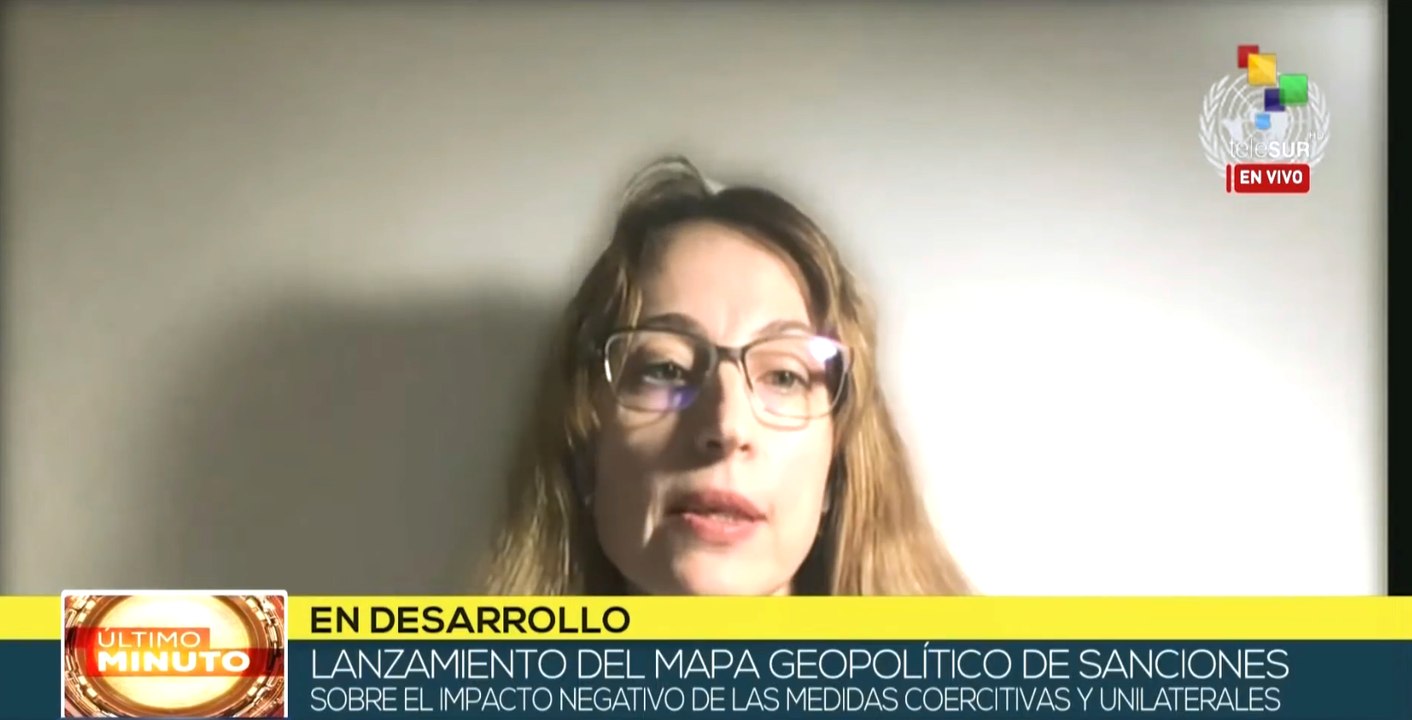 Relatora de la ONU rechaza impunidad hegemónica de sanciones unilaterales