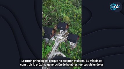 Crean una comunidad que no acepta mujeres para construir "la próxima generación de hombres fuertes"