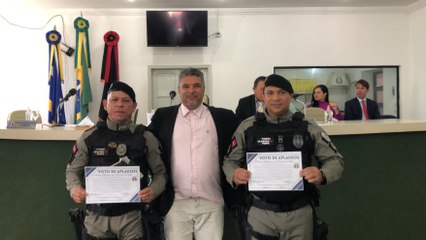 Câmara de Vereadores de Pedras de Fogo concede voto de Aplauso por Bravura e Coragem