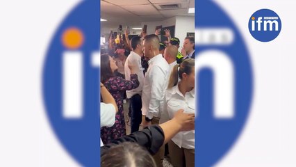 Escandaloso confrontamiento de Daniel Quintero con concejal de la oposición