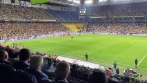 İmamoğlu, Fenerbahçe - Nordsjaelland maçını tribünden takip etti