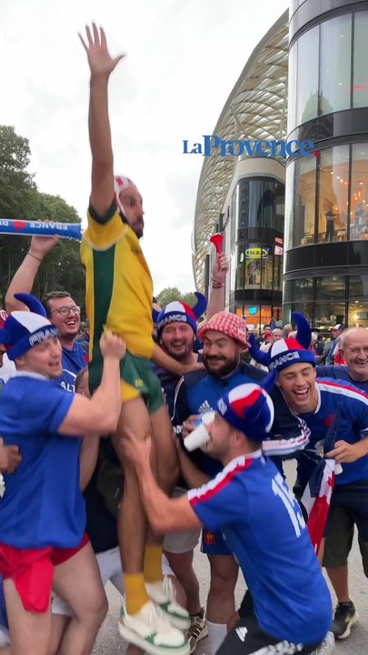Coupe du monde de rugby : l'ambiance monte devant le Vélodrome avant France-Namibie