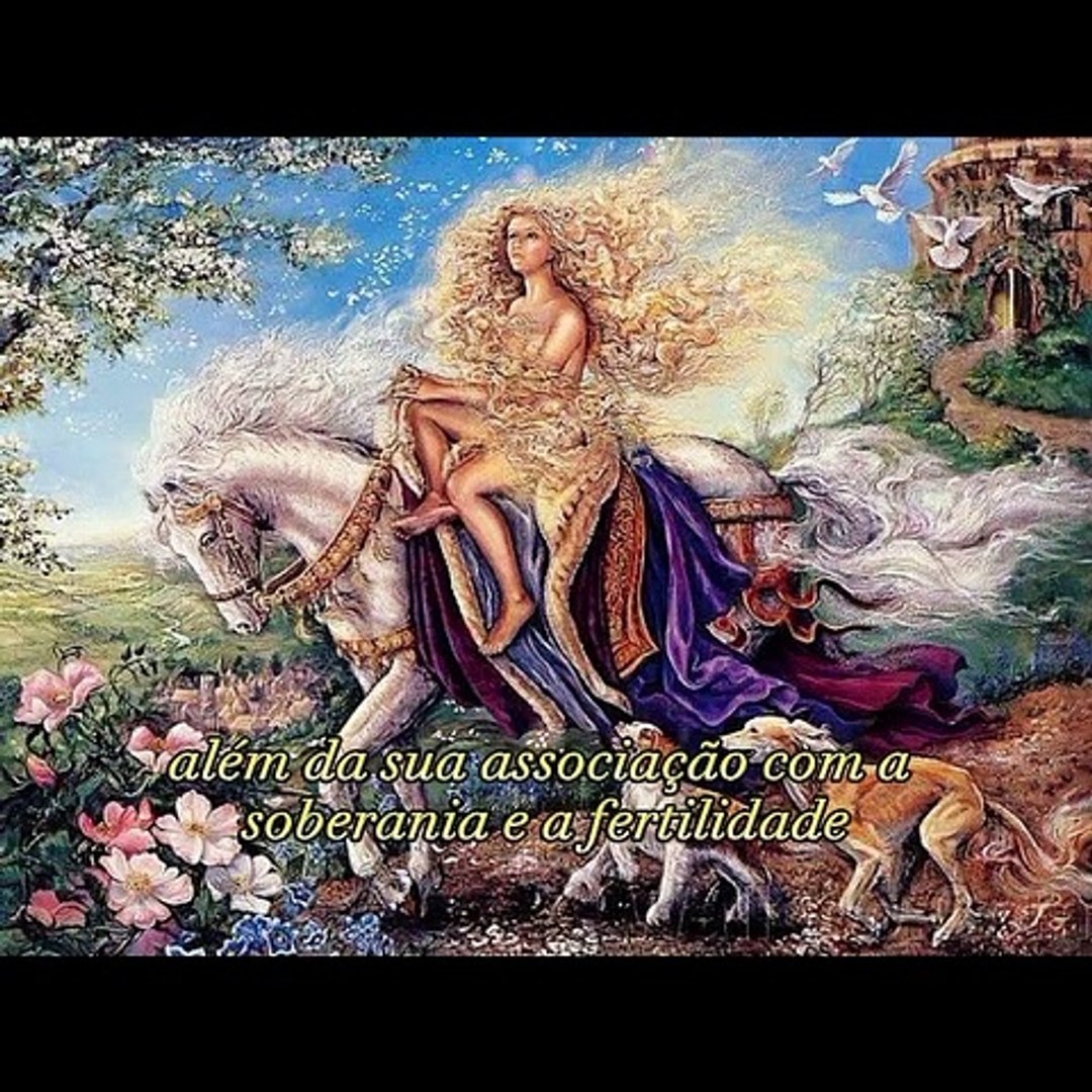 Rhiannon a Deusa da Fertilidade na Mitologia Celta.