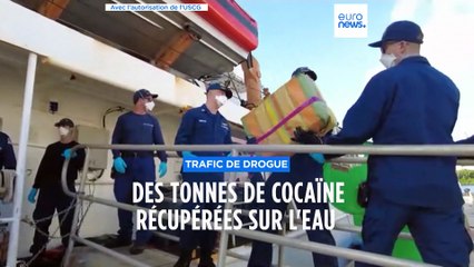 Des tonnes de cocaïne saisies en mer, aux Etats-Unis et au Brésil