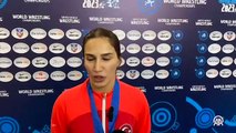 Güreşte dünya şampiyonu olan Buse Tosun Çavuşoğlu: Ülkeme olimpiyatlarda altın madalya kazandırmak için çalışacağım