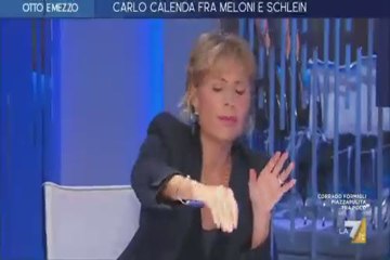 Scintille a 'Otto e mezzo' tra Giannini e Calenda - Video