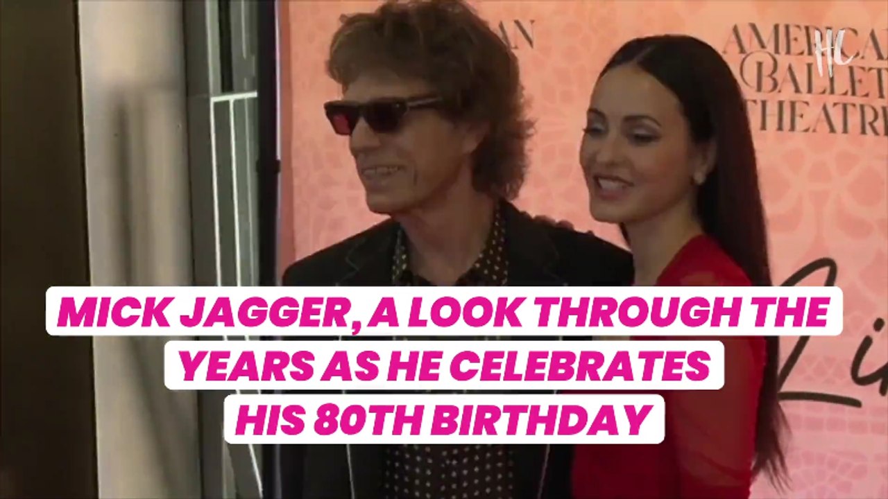 Mick Jagger, A Look Through The Years As He Cel...