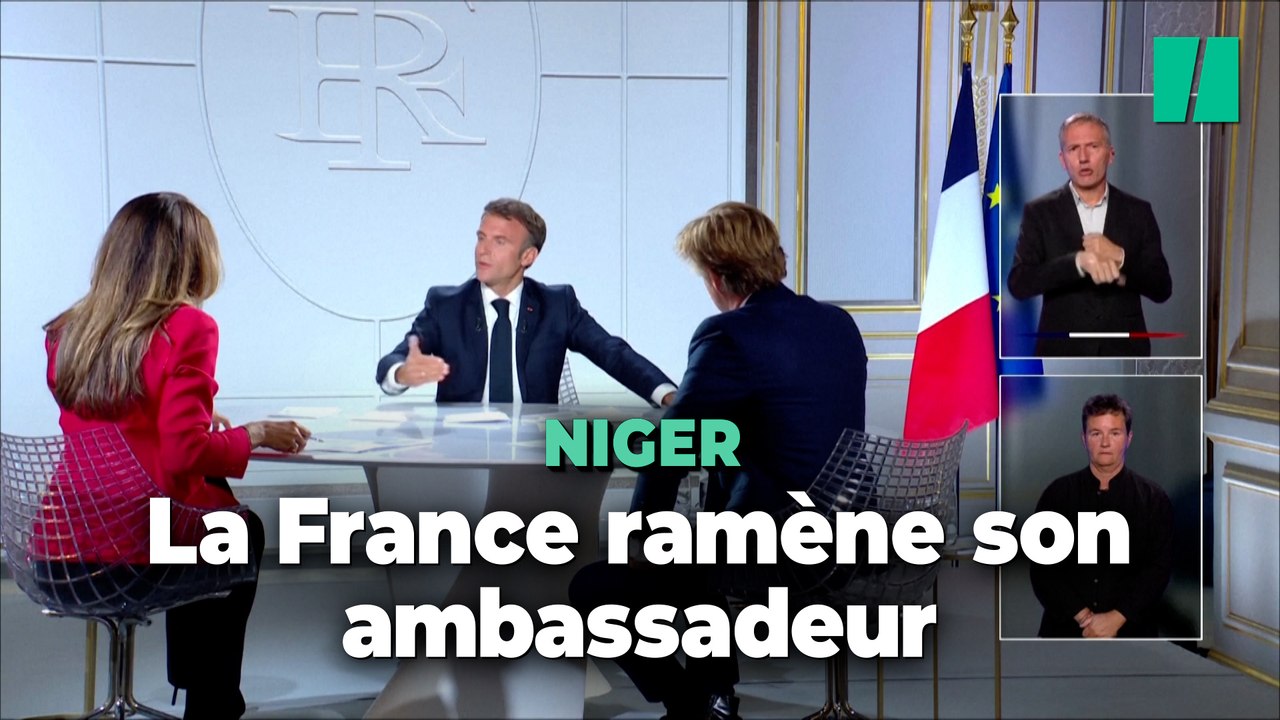 Niger : Emmanuel Macron annonce le prochain retour en France de l’ambassadeur et des militaires français