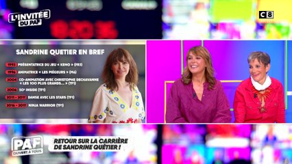 PAF revient sur la carrière de Sandrine Quétier !