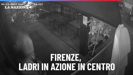 Firenze, ladri in azione in centro