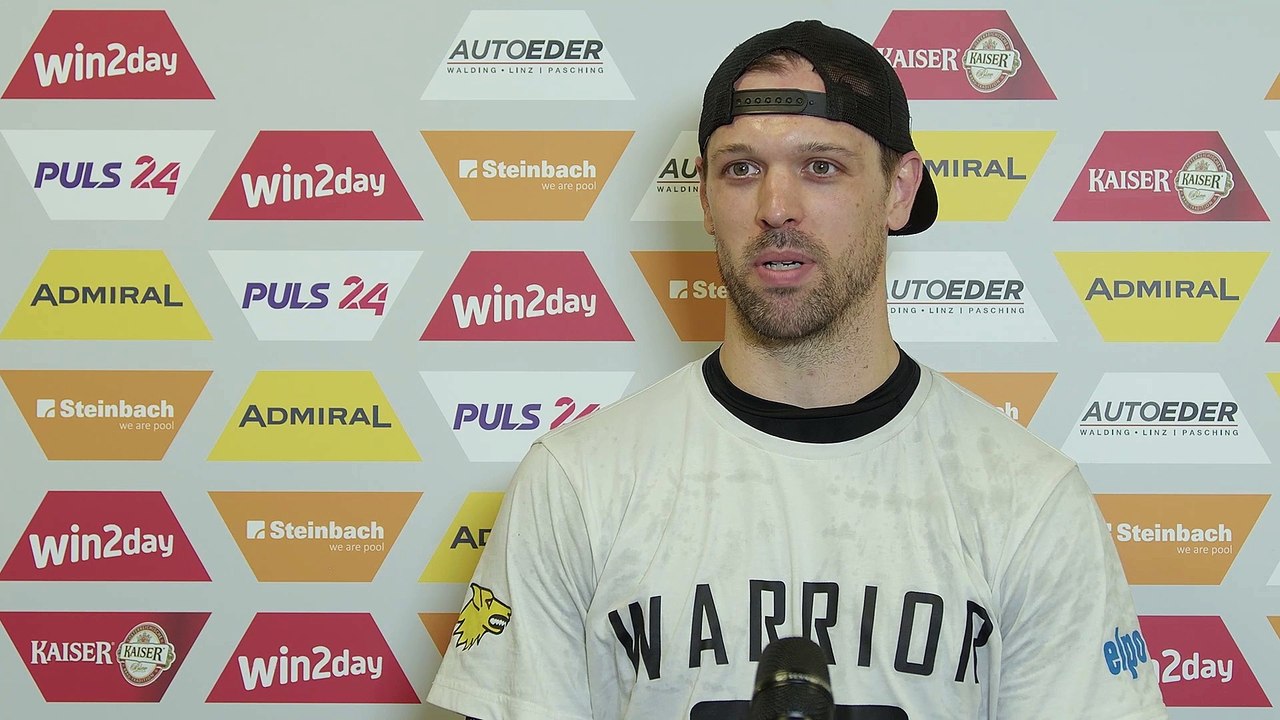 Statement Rick Schofield (HC Pustertal) zum Sieg in Linz