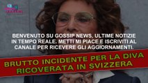 Tragico Incidente per Sophia Loren: Ricoverata In Svizzera