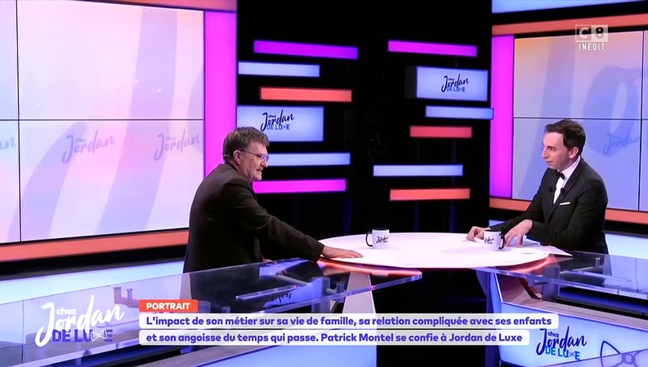 Patrick Montel, invité de "Chez Jordan", évoque sa vie privée et admet avoir été un père et mari absent toute sa vie. C8
