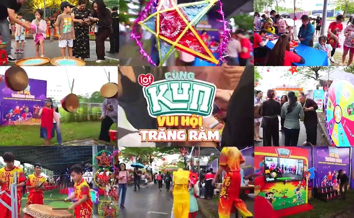 Toàn cảnh không gian đậm chất văn hoá Việt CÙNG KUN - VUI HỘI TRĂNG RẰM_ _ MCV TV