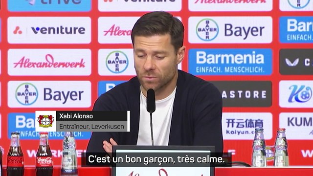 Xabi Alonso : Victor Boniface est un bon garçon, très calme