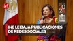 Xóchitl Gálvez elimina tres publicaciones en redes sociales bajo instrucción del INE