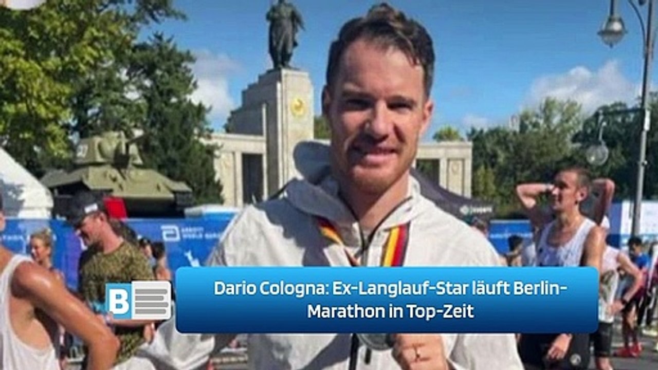 Dario Cologna: Ex-Langlauf-Star läuft Berlin-Marathon in Top-Zeit