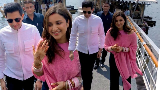 देखिए Parineeti Chopra और Raghav chadha की शादी के बाद पहला वीडियो