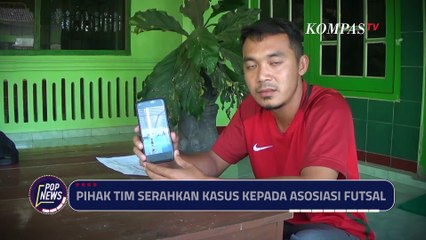Pemain Futsal Ditendang Lawannya Saat Selebrasi Hingga Cedera Bahu | POP NEWS