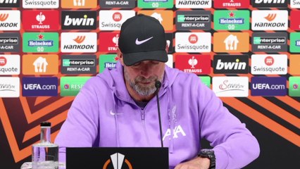 Klopp on Liverpool's 3-1 Europa League comeback win