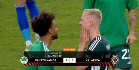 فياريال يسقط على أرض باناثينايكوس