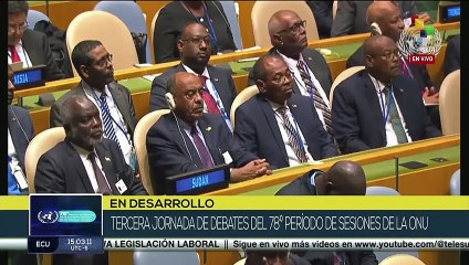 Representante de Sudán Abdelfatah Al-Burhan se refiere la violencia en la nación