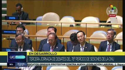 Han Zheng: “Respiramos el mismo aire que los países en desarrollo”