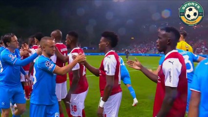 Napoli Survive Braga Scare in a Six-Goal Thriller | UEFA Champions League Best Moments