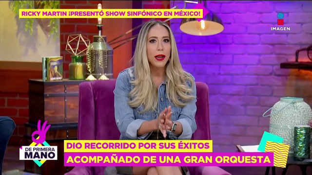 ¡Así se vivió el concierto Sinfónico de Ricky Martin en la CDMX!
