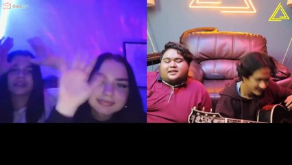 Nyanyikan Bule Jadi Salah Fokus!! - Ome.TV Internasional