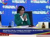 Vpdta. Delcy Rodríguez: Se ha visto un incremento de la economía a los sectores productivos del país