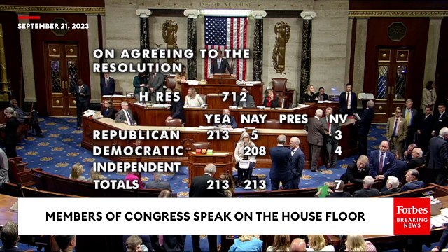 GOP Defense Bill Fails For The Second Time This Week, As Shutdown Edges Closer