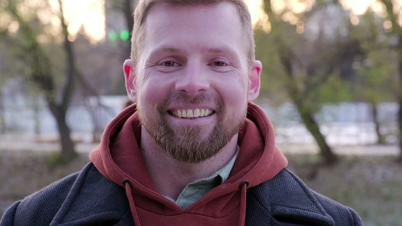 Happy man enjoying his life video free for commercial use