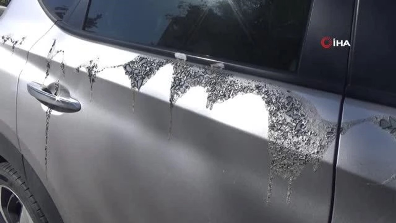 Kahramanmaraş'ta Gazetecinin Otomobiline Asitli Saldırı