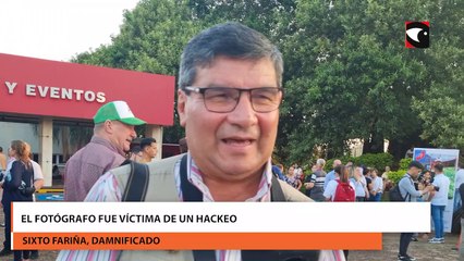 El fotógrafo fue víctima de un hackeo