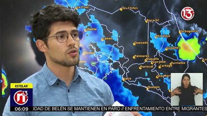 Lluvias disminuyen este viernes por masa de aire seco