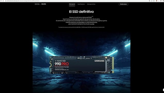 SSD SAMSUNG 990 PRO EL MEJOR SSD PCI-E 4.0 DEL MERCADO ¿LLEGA TARDE?