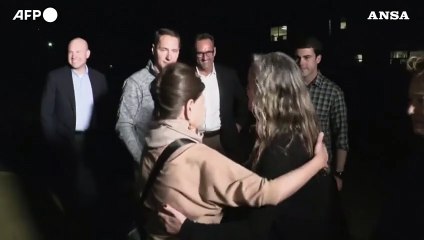 I cinque americani rilasciati dall'Iran arrivati negli Usa