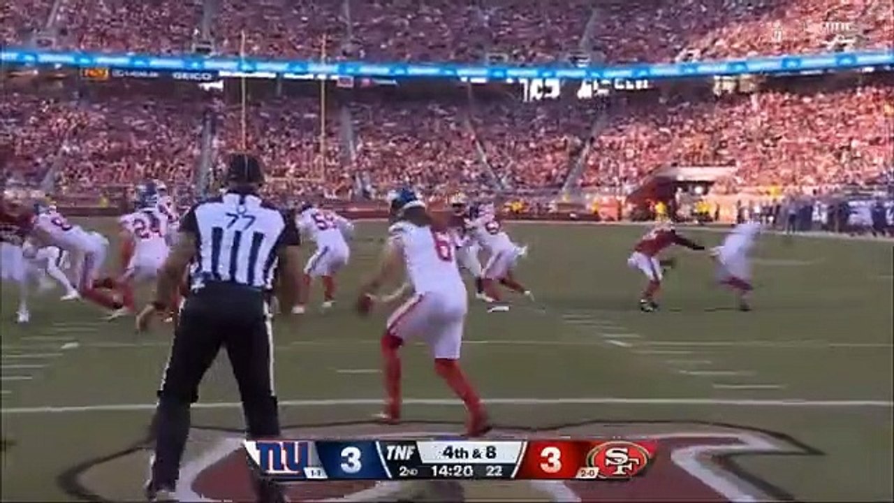 San Francisco 49ers vs. New York Giants Highlights 2nd-QTR HD _ NFL Week 3 - September 21_ 2023